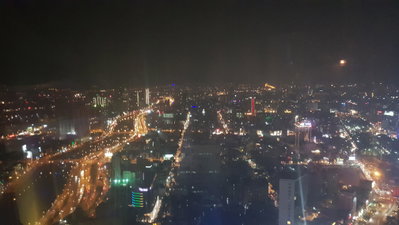 View from the 52nd floor of the Bitexco Financial Tower - Phone photo, Ho Chi Minh City, 2018