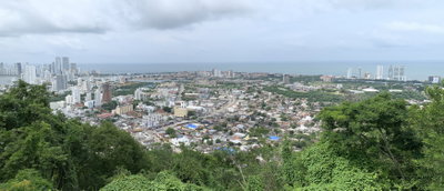 Cartagena Panorama from La Popa, Cartagena — photos through time
