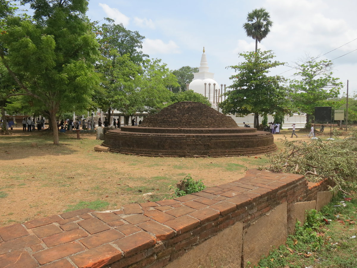 A view of Anuradhapura, Anuradhapura, Sri Lanka, 2013