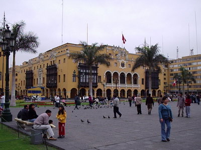 Plaza de Armas, Lima, Peru, Lima, 2004