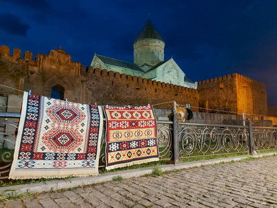 Svetitskhoveli Cathedral souvenirs, Mtskheta, 2023