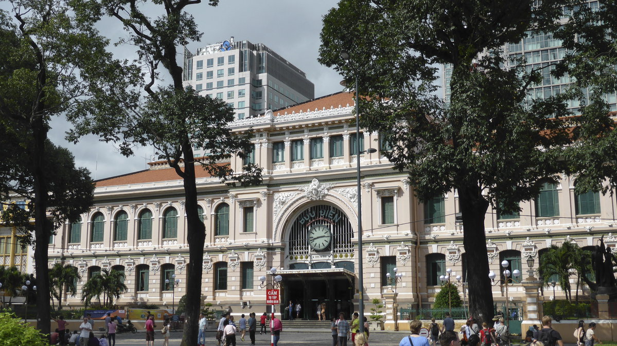 Post Office in Ho Chi Minh City, Ho Chi Minh City, Vietnam, 2013