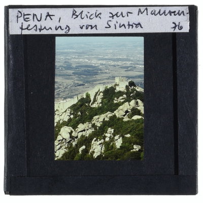 EU: Sintra, Castelo dos Mouros (1976), Sintra, 1976