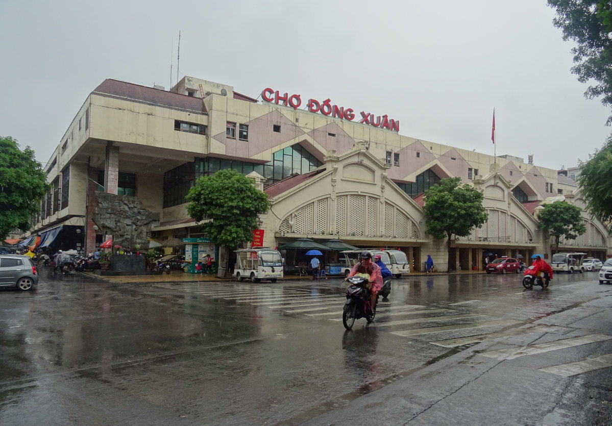 Đồng Xuân Market 1, Hanoi, Vietnam, 2018