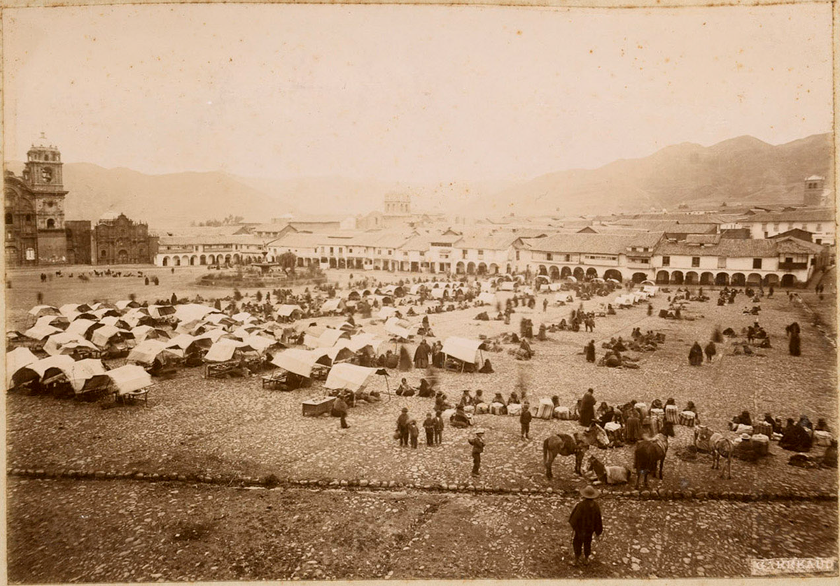 N° 363. Cúzco, Mercado, Cusco, Peru, 1900