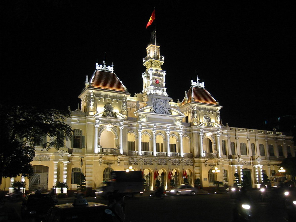 City Hall Ho Chi Minh City Vietnam, Ho Chi Minh City, Vietnam, 2005