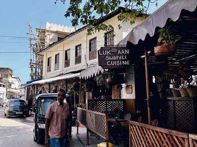 Swahili restaurant in Mkunazini, Mjini, Zanzibar, Zanzibar (Stone Town), 2023