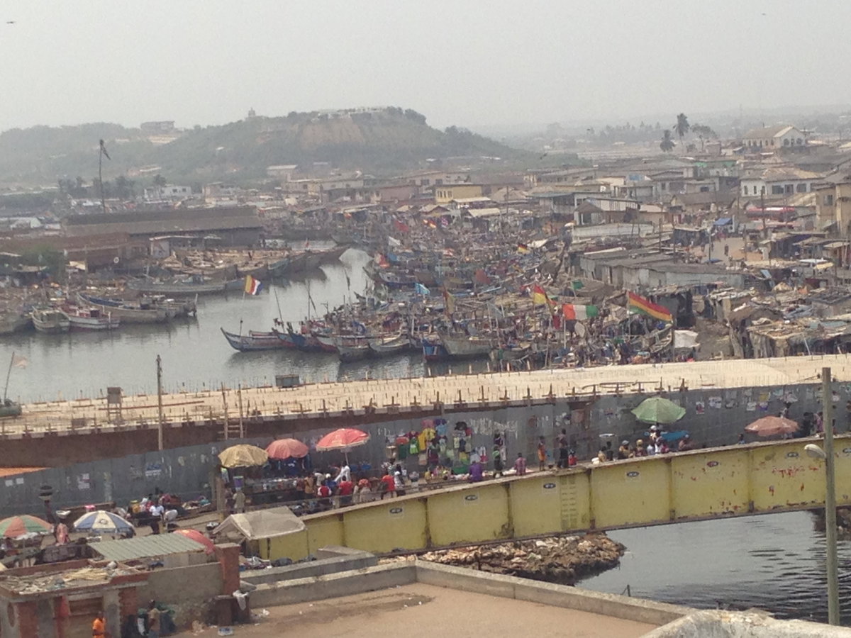 Cape Coast Castle View, Elmina, Ghana, 2016