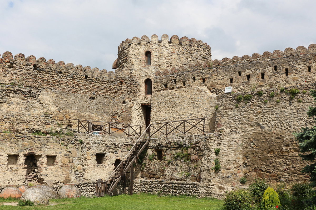 Walls at Svetitskhoveli Cathedral, Mtskheta, Georgia, 2024