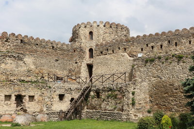 Walls at Svetitskhoveli Cathedral, Mtskheta, 2024