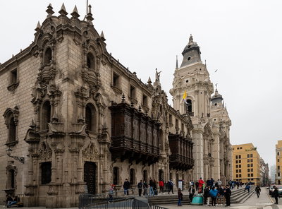 Archbishop Palace and Cathedral in Lima, Peru, Lima, 2022