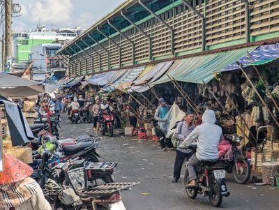Binh Tay market 21, Ho Chi Minh City, 2023