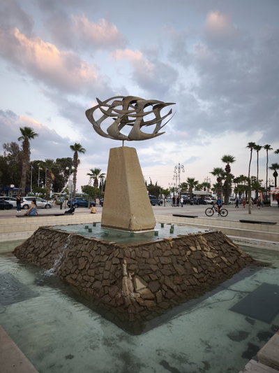 Waves Monument, Larnaca, 2025