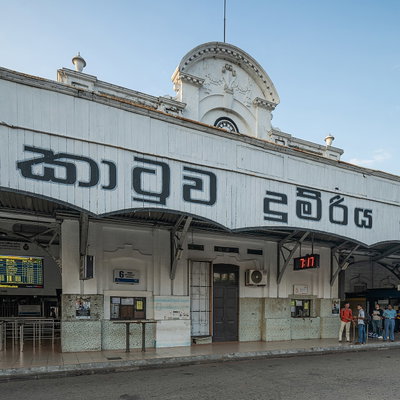 SL Colombo Fort station, Colombo, 2020