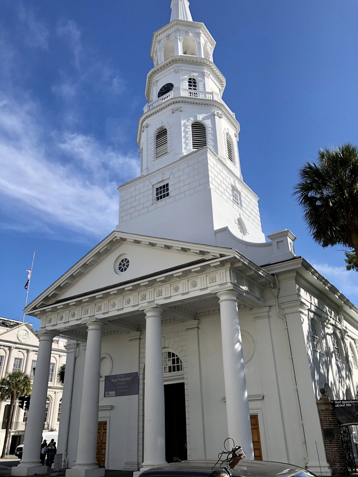 St. Michael's Episcopal Church, French Quarter, Charleston, SC, Charleston, South Carolina, USA, 2019