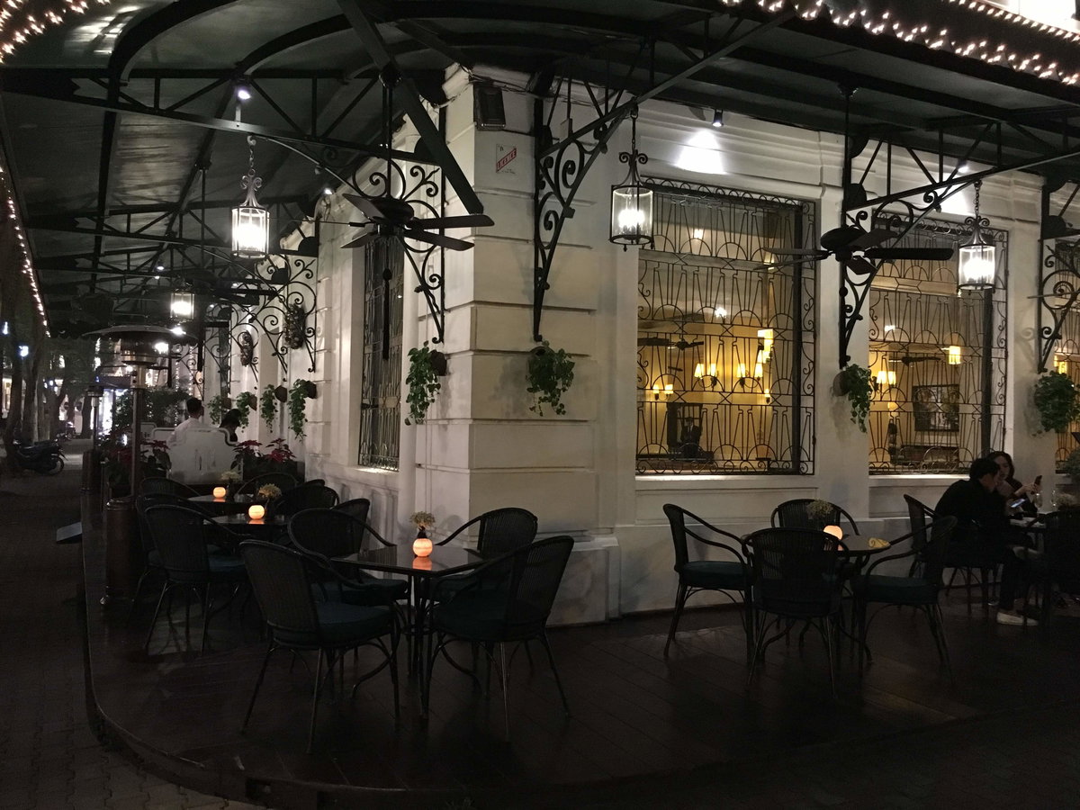 Metropole la terrasse, Hanoi, Vietnam, 2020