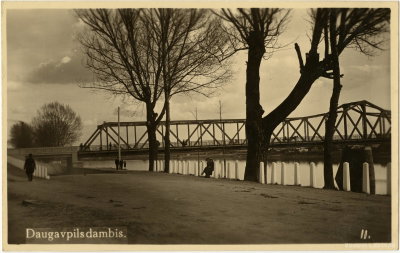 EU: Vienības tilts. Daugavpils (1938) [3215], Daugavpils, 1938