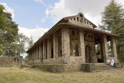 Church of Debra Berhan Selassie, Gondar, Ethiopia, Gondar, 2007