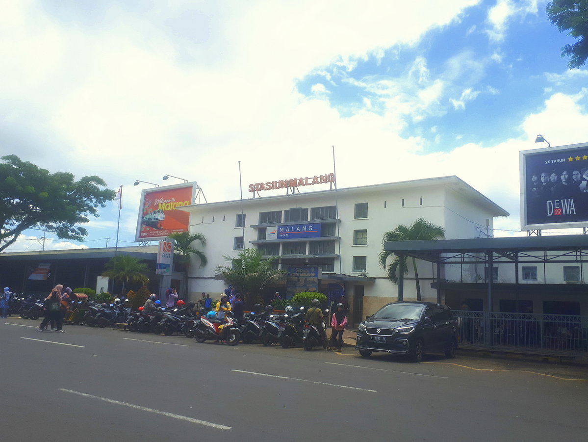 Stasiun Malang, Malang, Indonesia, 2020