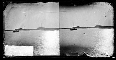 EU: an open expanse of water to Taku Fort, John Thomson (1871), Tainan, 1871