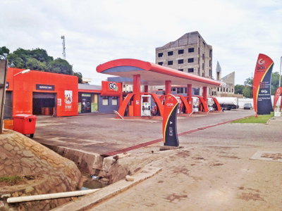 GOIL Tankstelle Accra 2013 B003, Accra — photos through time