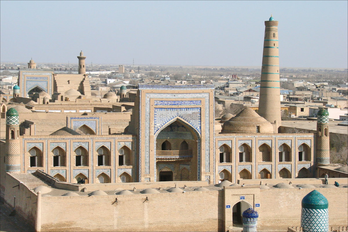 La médersa Mohammed Rakhim Khan (Khiva, Ouzbékistan), Khiva, Uzbekistan, 2011