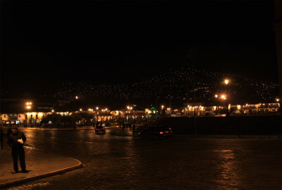 Cusco at night, Cusco, 2011