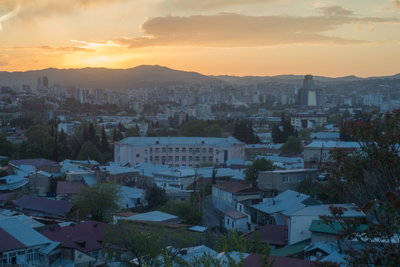Sunset in Tbilisi, Tbilisi, 2025