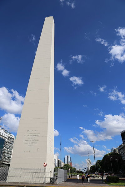Buenos Aires obelisk, Buenos Aires, 2014