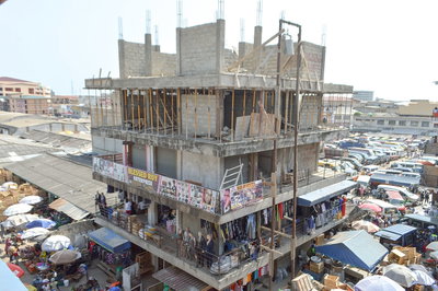 The market is expanding upwards, Accra, 2019