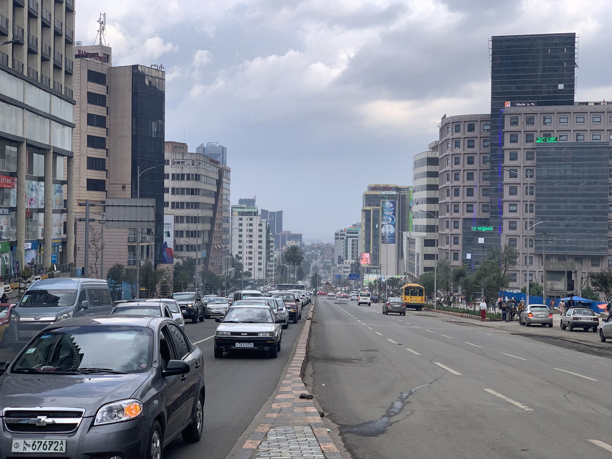 Churchill Avenue, Addis Ababa, September, Addis Ababa, Ethiopia, 2022