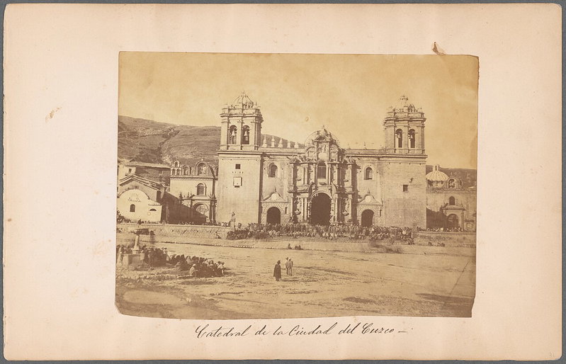 Cusco Cathedral in 1868 — Catedral de la Ciudad del Cuzco