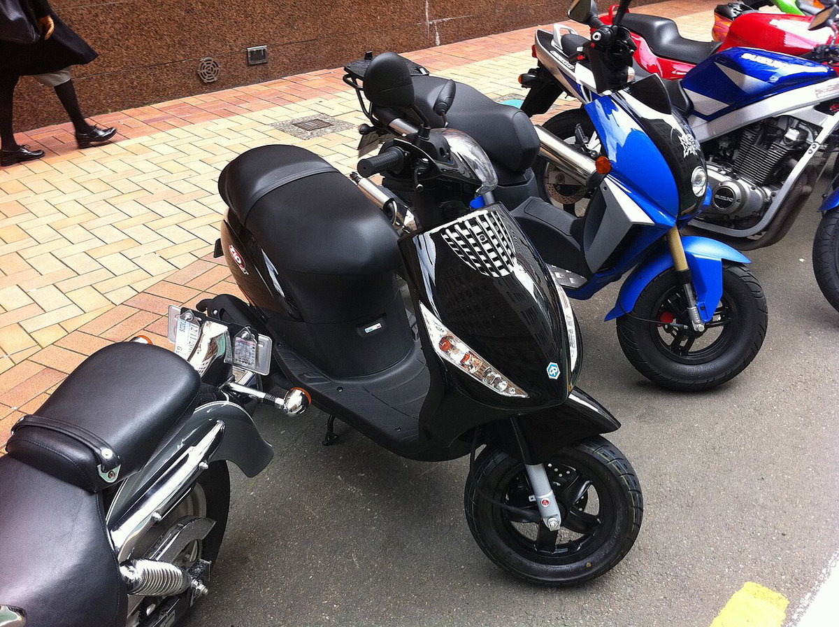 Piaggio Zip, Wellington, New Zealand, 2010