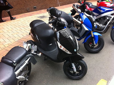 Piaggio Zip, Wellington, 2010