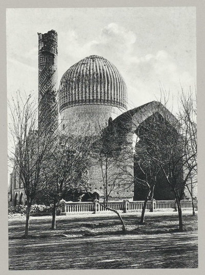 EU: Mausoleum van Timur te Samarkand (1905), Samarkand, 1905