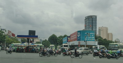 Trạm xe Bus Trung tam quận 1, hcm, photoby, Ho Chi Minh City, 2011