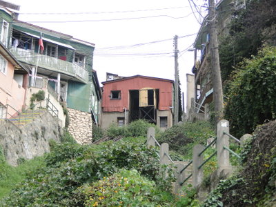 Ascensor Florida-Visto desde Escalinata I, Valparaíso, 2012