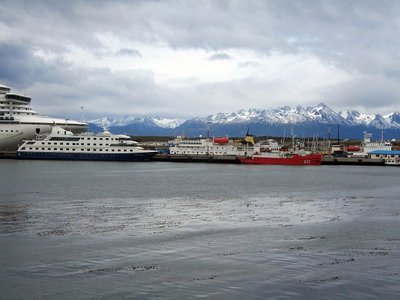 Ushuaia port, Ushuaia, 2008