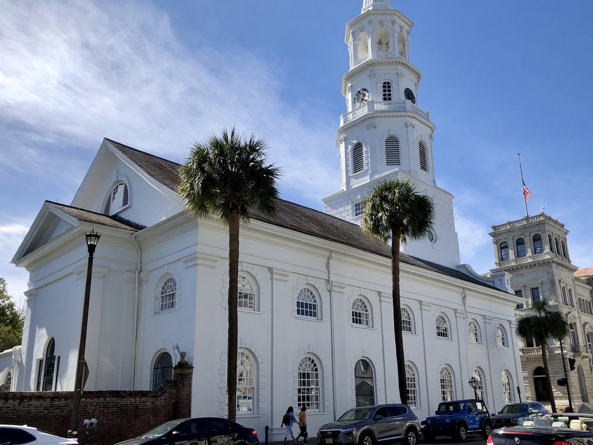 St. Michael's Episcopal Church, French Quarter, Charleston, SC, Charleston, United States, 2019