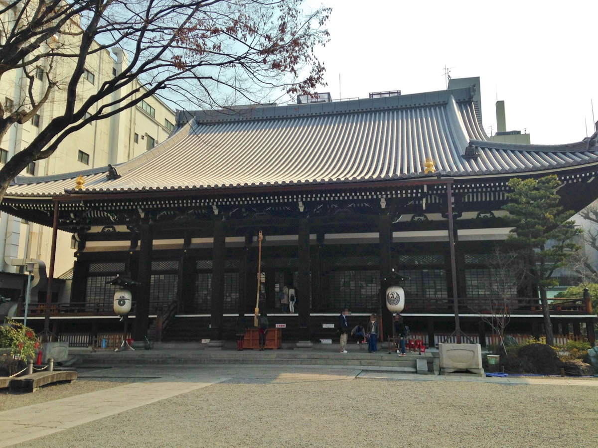Hondo of Honnoji Temple, Kyoto, Japan, 2014