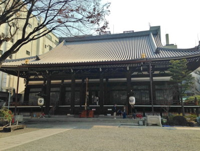 Hondo of Honnoji Temple, Kyoto, 2014