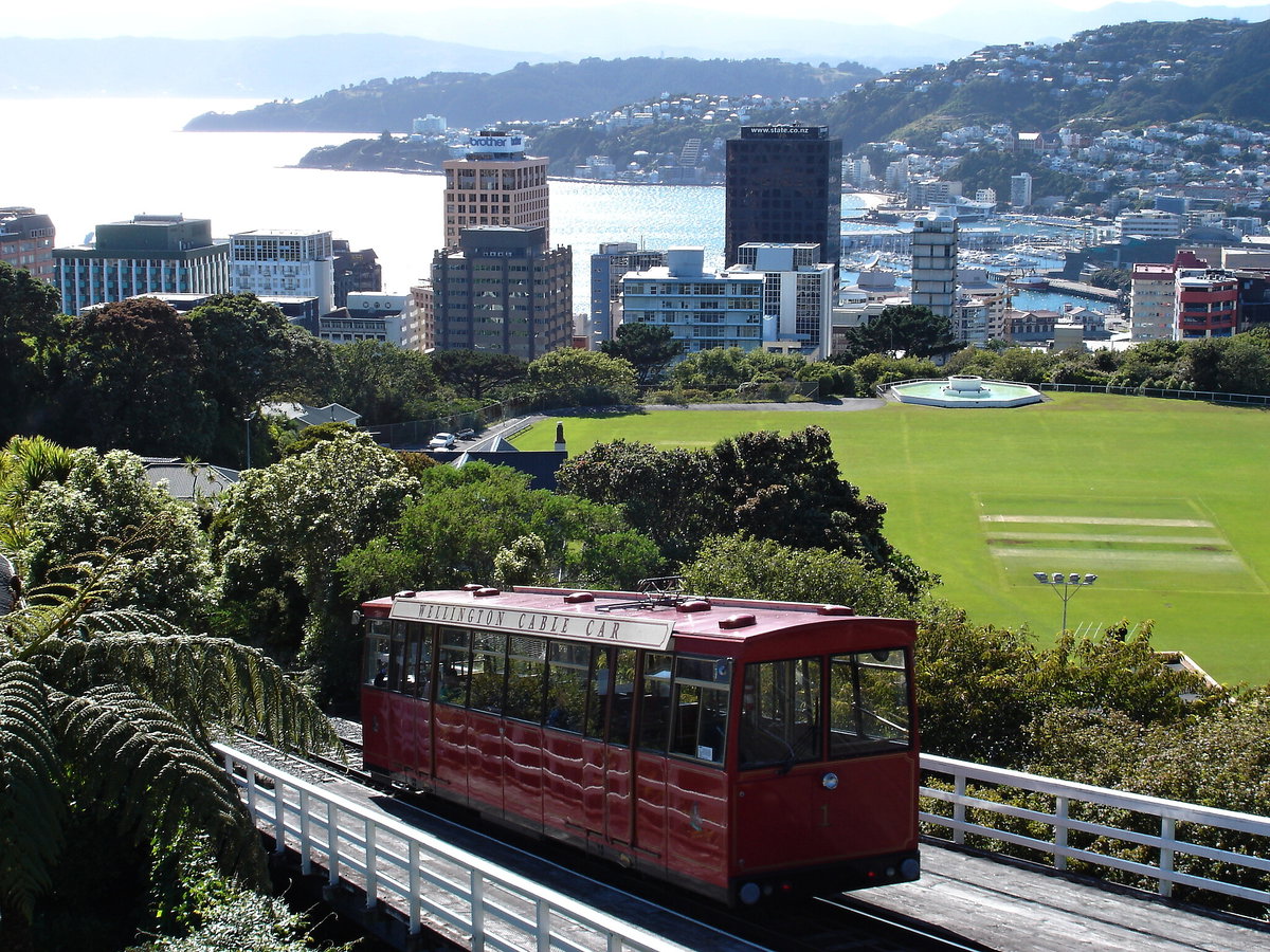 Wellington - Cable Car, Wellington, New Zealand, 2005