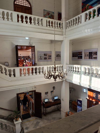 Interior Biblioteca Santiago Severin, Valparaíso, 2024