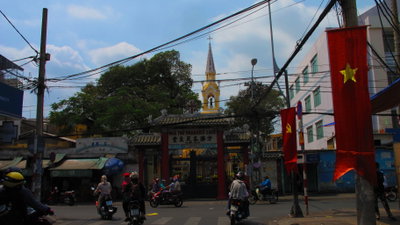 Nha Tho Cha Tam, tran hung dao , quan 5, tp hcm,vn, Ho Chi Minh City, 2015