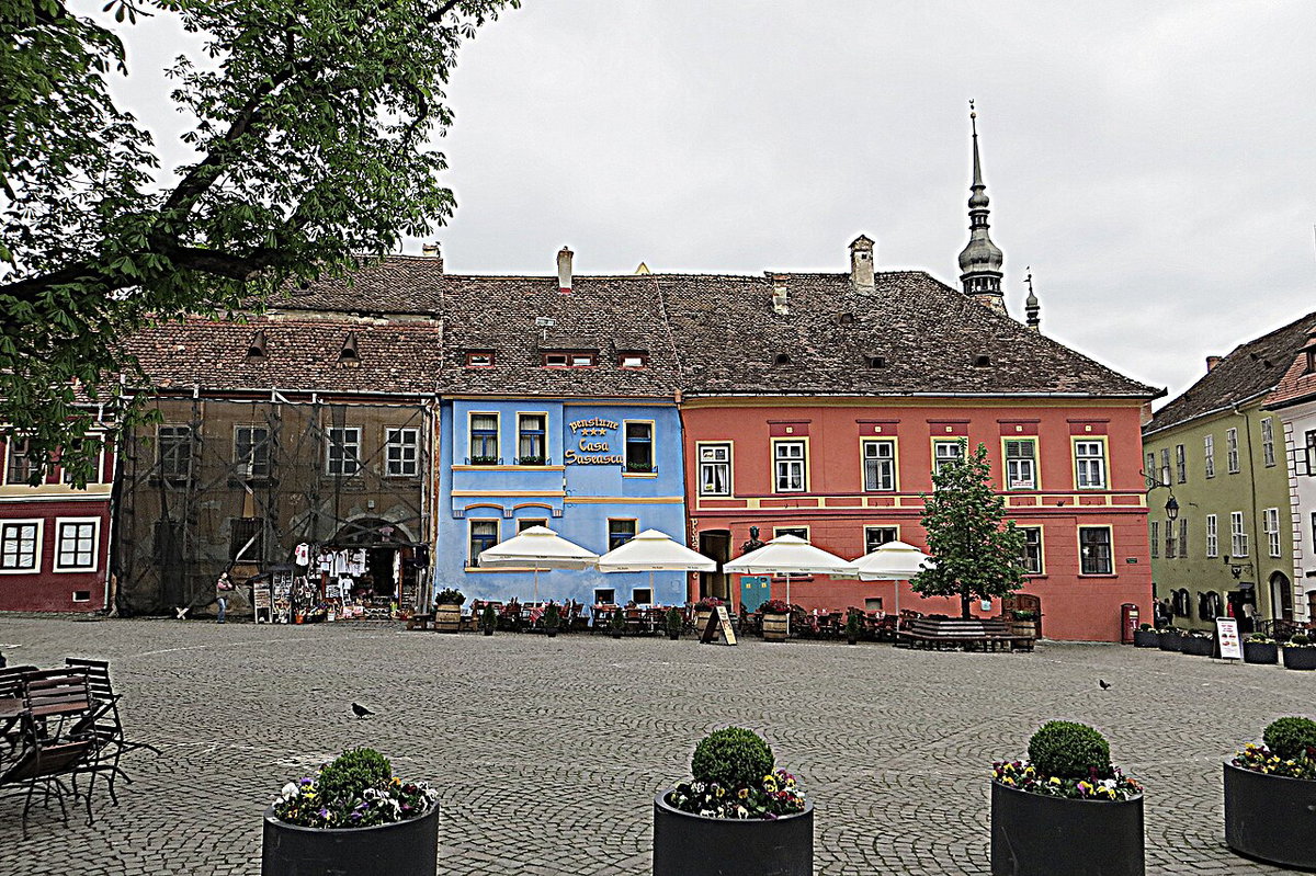 Piata Cetatii, Sighișoara, Romania, 2015