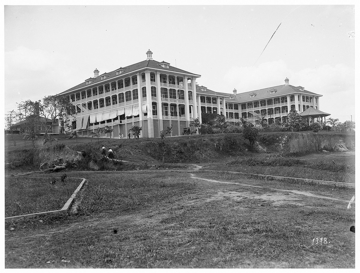 EU: Panama City. Hotel Tivoli. Garden View (1915), Panama City, Panama, 1915