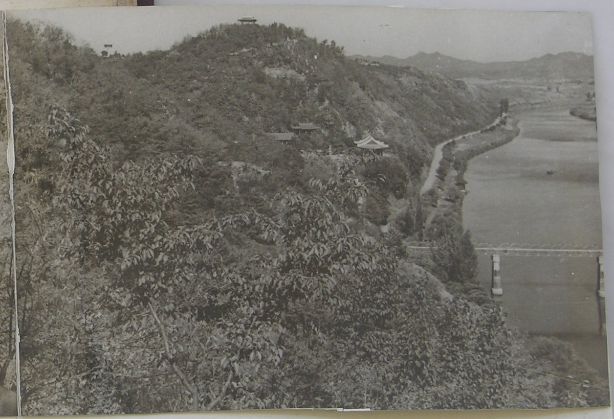 1949년의 모란봉 일대, Pyongyang, North Korea, 1949