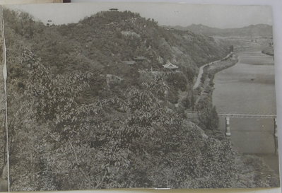 1949년의 모란봉 일대, Pyongyang, 1949