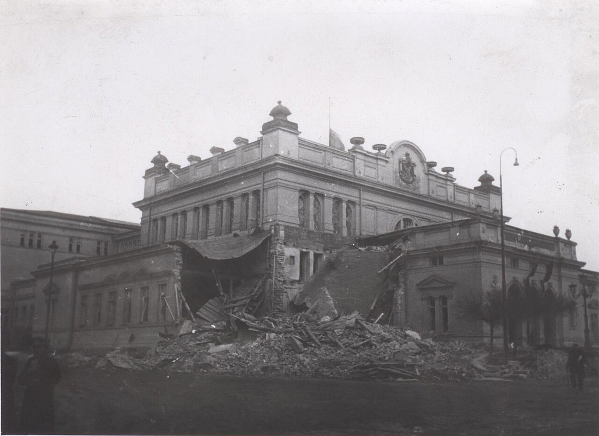 BASA 45K National Assembly Sofia WW2, Sofia, Bulgaria, 1944