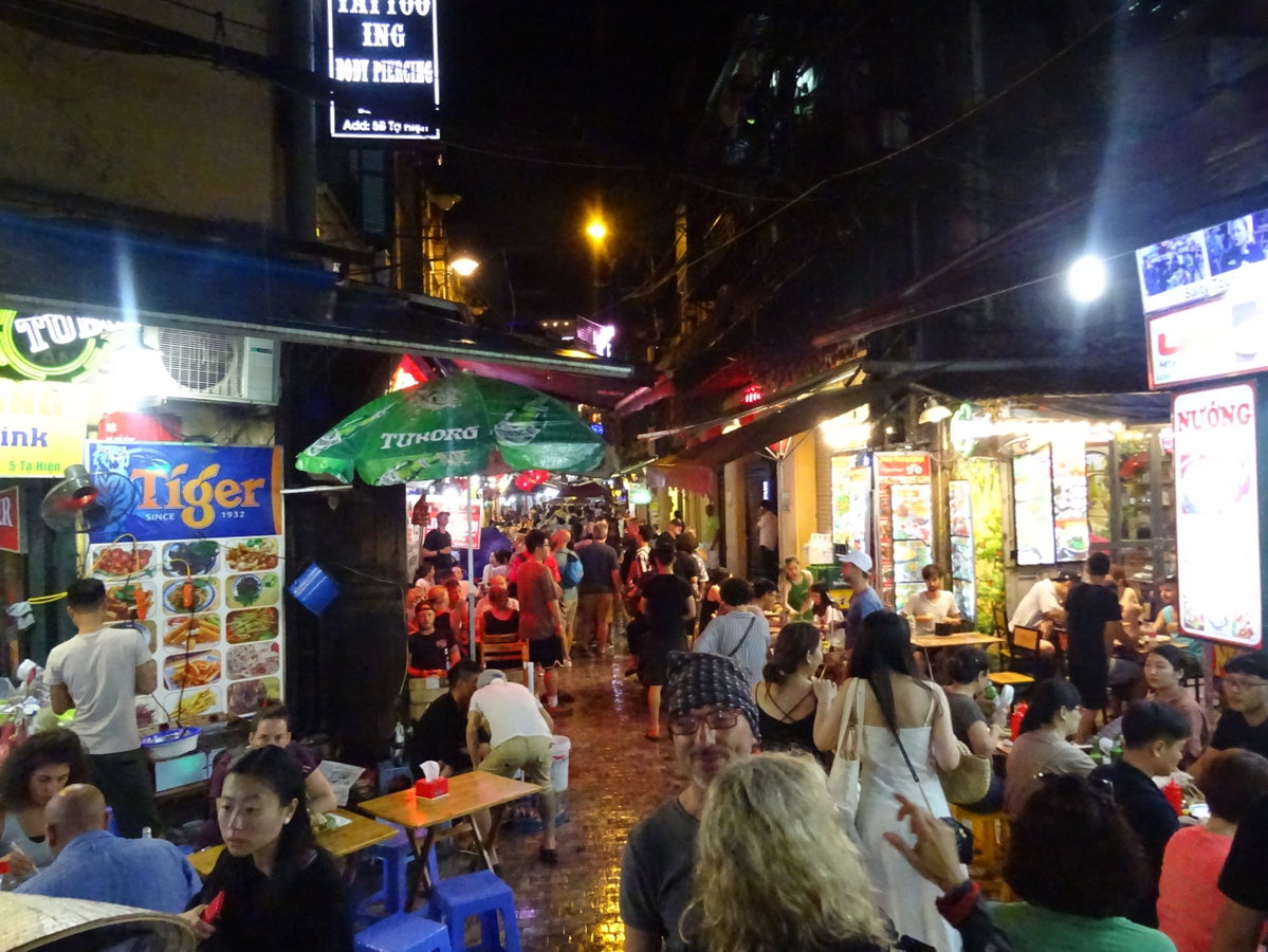 Tạ Hiện Street, Hanoi, Vietnam, 2018